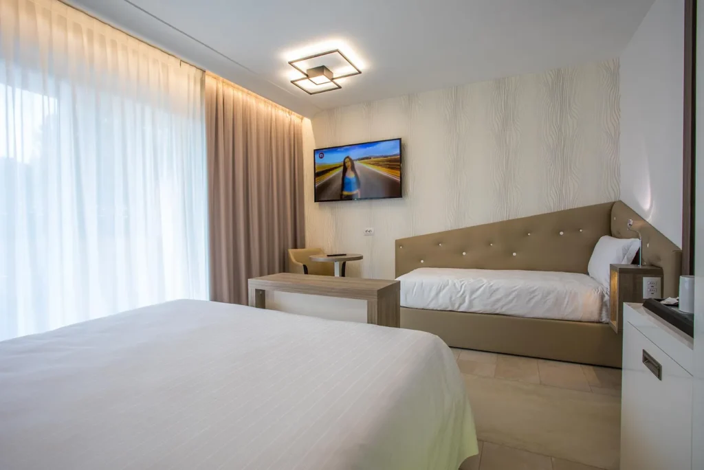 Camera da letto Park Hotel Marinetta