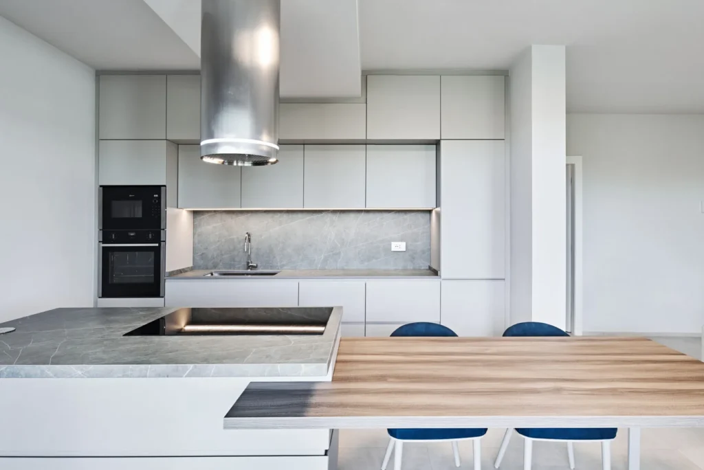 Cucina e sala da pranzo abitazione privata