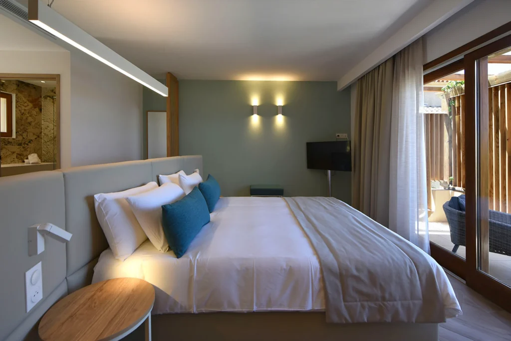 Camera matrimoniale Hotel Palazzu