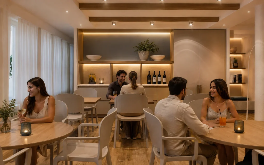 Rendering Mariana Plage zona pranzo